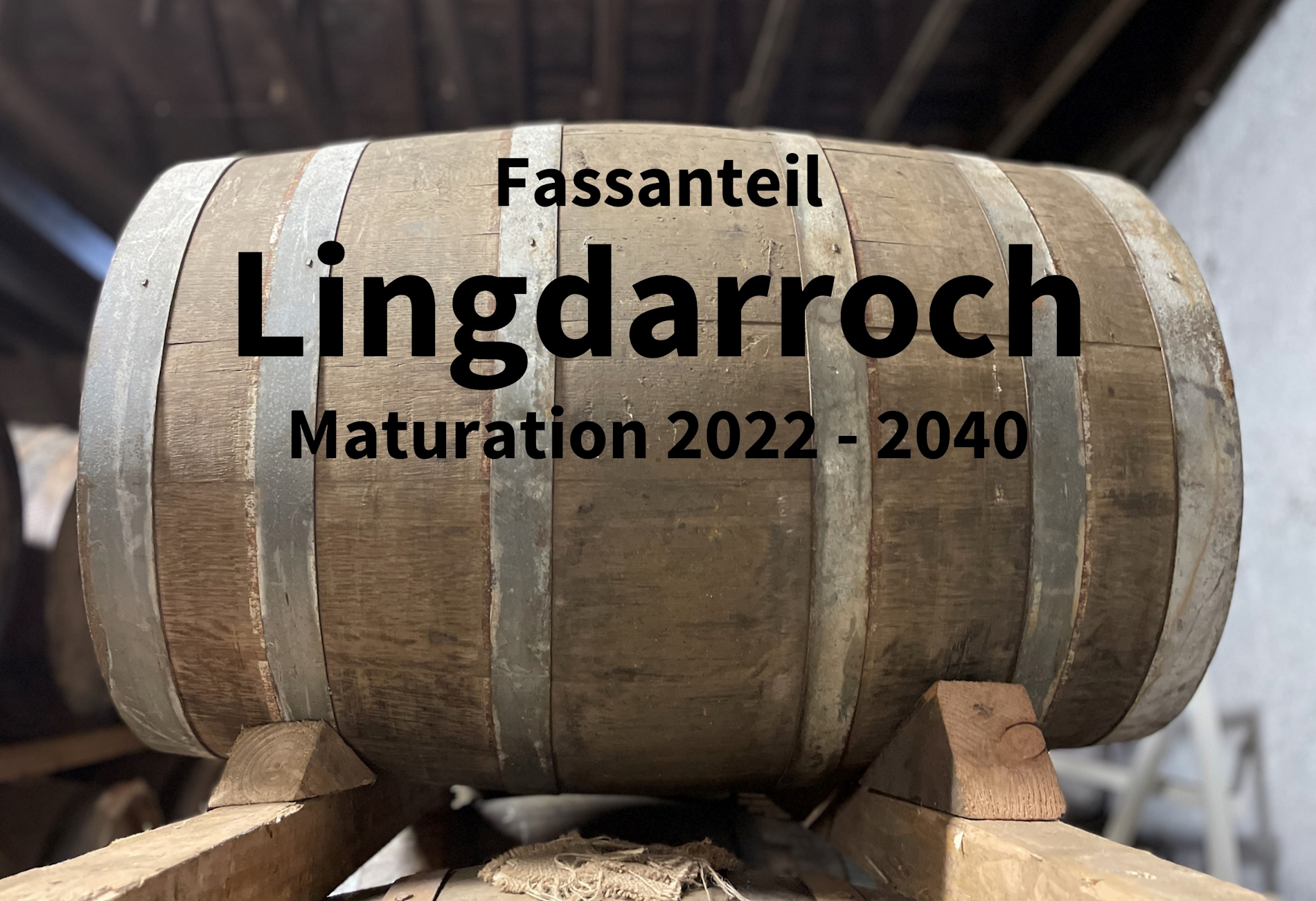 Fassanteil Lingdarroch  - 2nd Fill Saint-Émilion Grand Cru Barrique - bis 2040