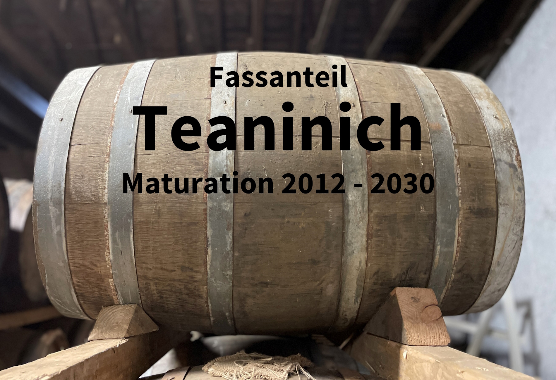 Fassanteil Teaninich - 1st Fill Bourbon Barrel (Koval) - bis 2030